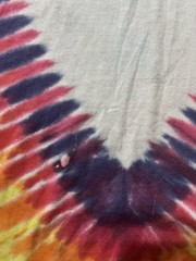 Vintage 1996 RARE Grateful Dead Tour Statistics Small Thrashed Tie Dye Band