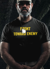 Front Toward Enemy T-Shirt Army Military Patriotic T shirt