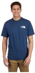 NWT $30 The North Face Half Dome Throwback Tee T-Shirt Shady Blue Men’s S Small