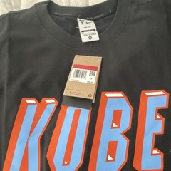 Nike Dri-FIT Kobe Bryant KOBE Graphic Print Black Crew Neck T-Shirt Mens L