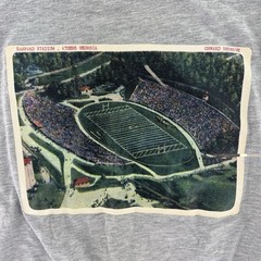 Onward Reserve UGA Georgia Bulldogs Sanford Stadium T Shirt XXL Long Sleeve Gray