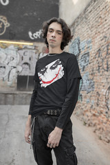 NEW SKATER Tshirt Joker Naughty Evil Clown Gothic All Sizes S M L XL 2XL 3XL 4XL
