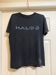 Vtg Halo 2 Video Game Promo Tee Y2K T-Shirt Bungie Xbox Men’s Sz M