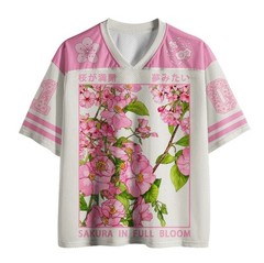 Beautiful Sakura In Full Bloom Mesh Jersey