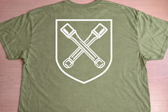 CROSSED GRENADES WWII WW2 German ELITE DIRLEWANGER Division Military T shirt