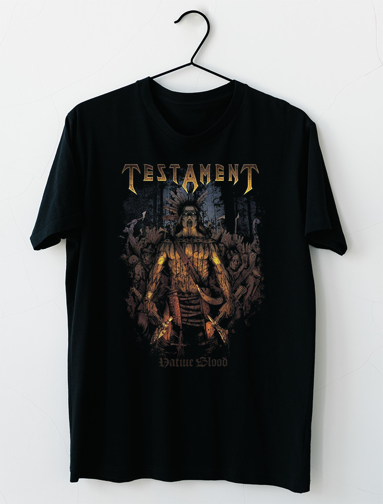 Testament Native Blood T-Shirt S M L XL 2XL 3XL 4XL 5XL