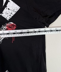 The Walking Dead Negan Skull Crossed Lucille Bats T-Shirt Licensed UK Large 2017