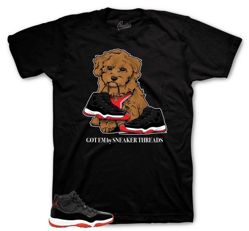 Shirt To Match Jordan 11 Bred Velvet AJ11 – Copped Em Sneaker Tees