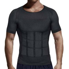 Men’s Slimming Body Shaper Vest Abs Abdomen Compression Shirt Workout Tank Top