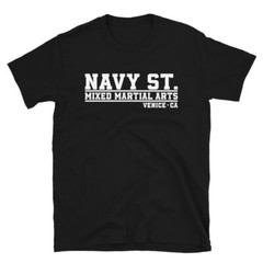 Navy ST. Shirt Kingdom MMA Mixed Martial Arts – Navy Street Unisex T-Shirt