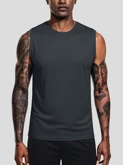 3pcs Tank Top Gym Sleeveless Running Quick Dry Breathable Vest Multipack 4XL