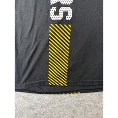 NBA Golden State Warriors Colorblock Graphic T-Shirt Gray Black Mens Medium