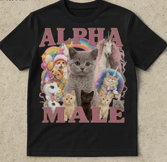 Alpha Male Funny Kitten Shirt, Funny Cat Meme Shirt