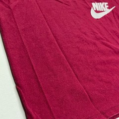 Nike Mens Athletic Cut Graphic T-Shirt Maroon Red Cotton Large 561416-69X