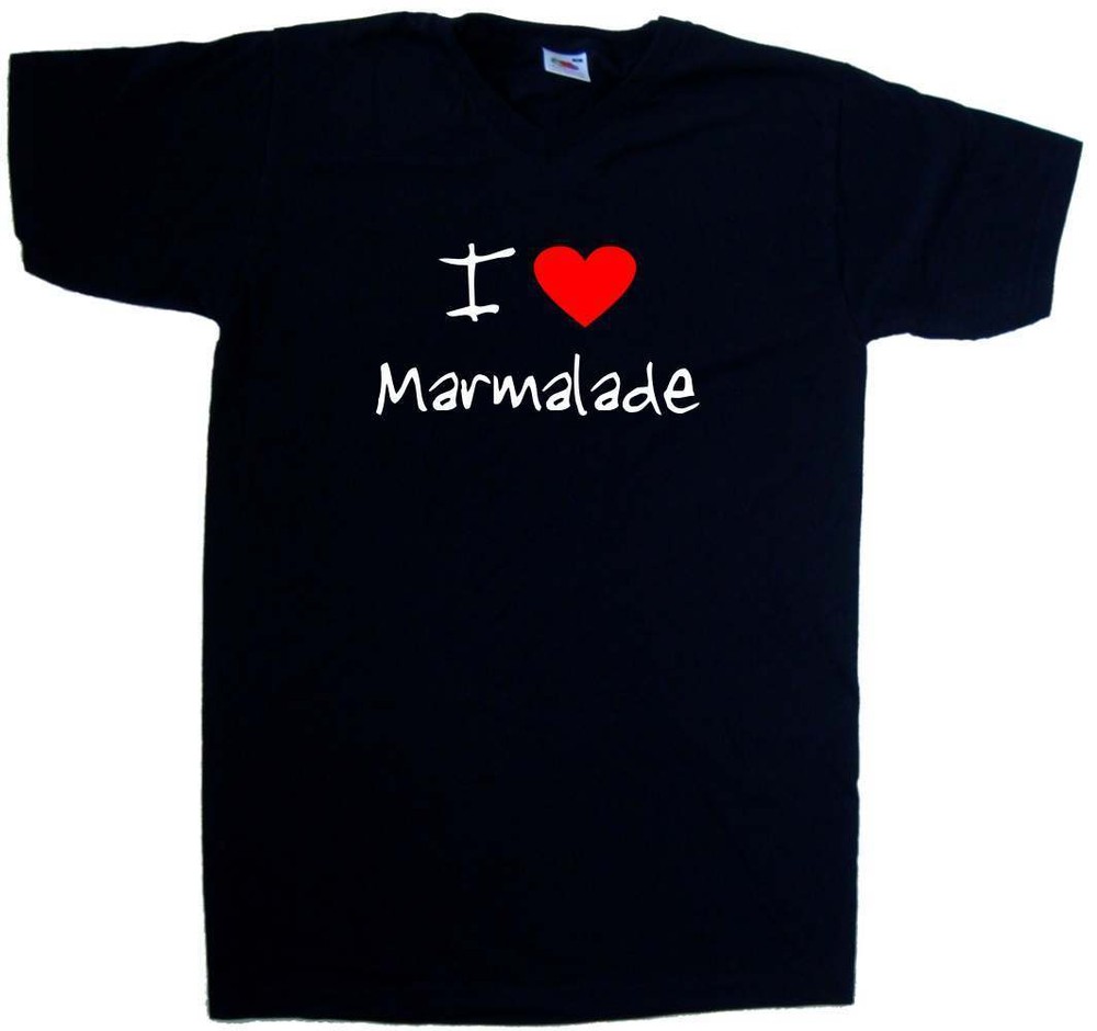 I Love Heart Marmalade V-Neck T-Shirt