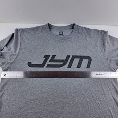 Bodybuilding.com T-Shirt Mens Large Gray Short Sleeve “JYM”
