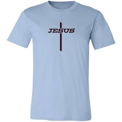 Bella & Canvas Short Sleeve Tee “Jesus Cross” c