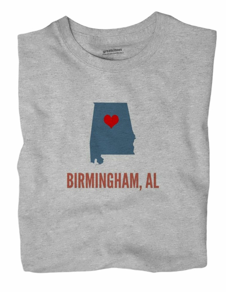 Birmingham Alabama AL T-Shirt HEART
