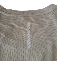 ATHLETIC WORKS Mens T-Shirt SIZE 3XL DriWorks Short Sleeve Taupe NEW WITH TAGS