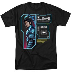 Blue Beetle “Data Read Out” T-Shirt or Sleeveless Tank – through 5X