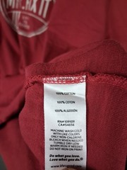 Life Is Good Mens Shirt 2XL Red Mr Fix It Weekend Crew Crusher Casual Dad