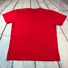 The Hood Geek Mens Red Short Sleeve T-Shirt Size XL