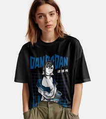 Dandadan T-shirt Okarun Shirt Momo Seiko Ayase Top Aira Turbo Granny Unisex Tee