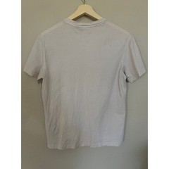 Lacoste T-shirt Men’s US M White Houndstooth Graphic Spell-Out Croc Applique