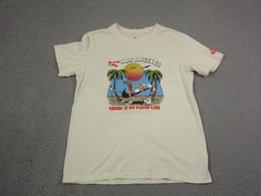 The Nike Tee Shirt Mens Large L Yellow Los Angeles There is No Finish Line *