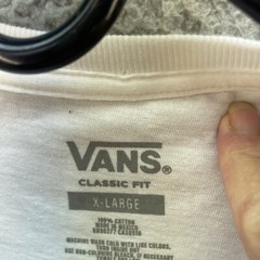 Vans T Shirt Men’s XL Graphic Print Off The Wall Work Travel Party Casual