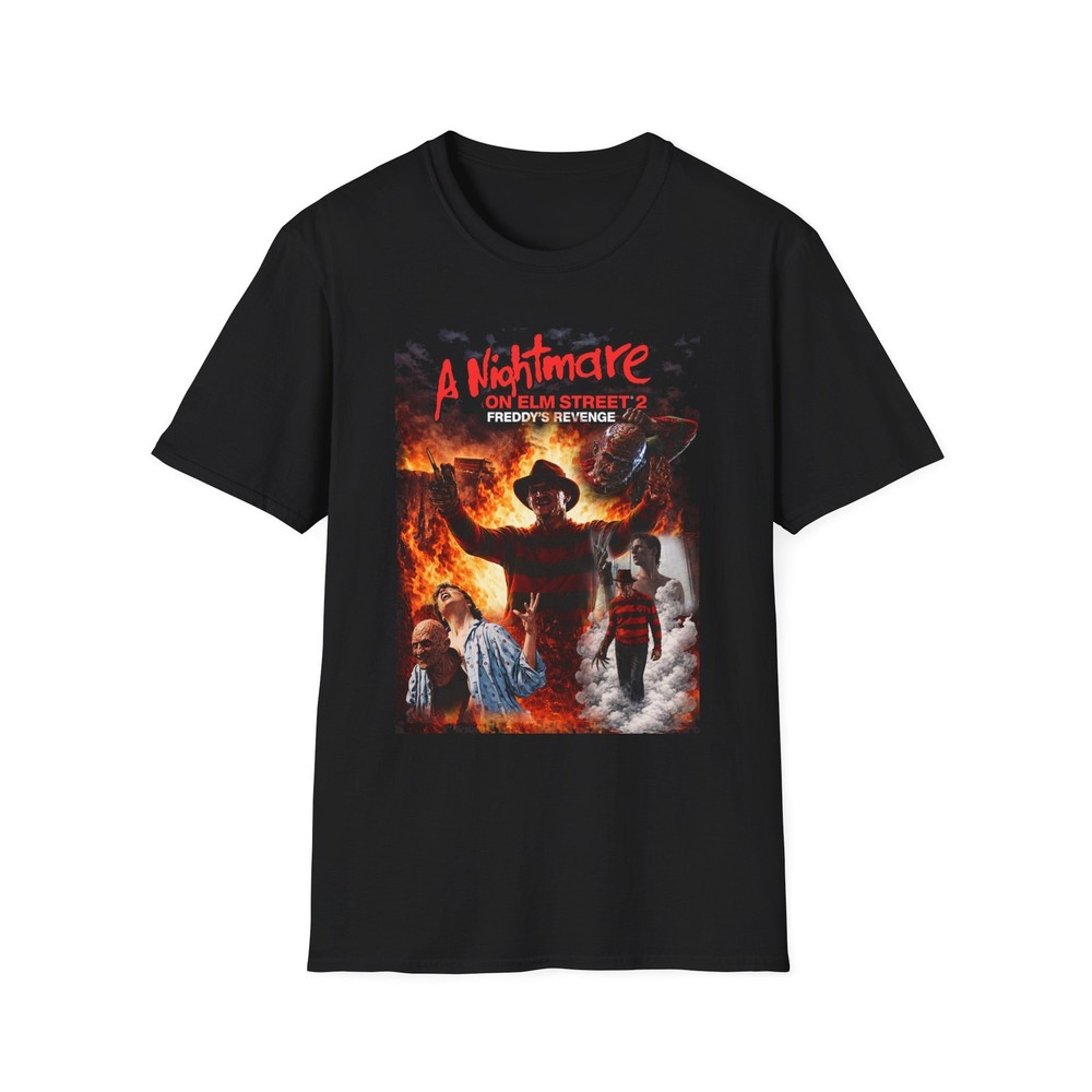 A Nightmare on Elm Street 2 horror movie T-Shirt | Freddy Krueger graphic
