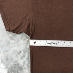 Shelby Shirt Mens Extra Large Brown Cobra Logo Graphic Jerzees Dri-Power Tee