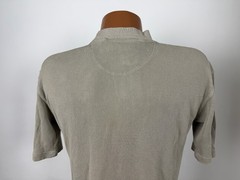Vintage Jhane Barnes Shirt Men Small Oversized Silk Waffle-Knit Stretch Minimal