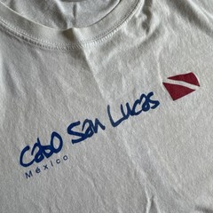 Vintage Yazbek Cabo San Lucas Mexico Diving T-shirt Sz Medium Made In Mexico