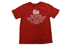 Home Alone Mens Merry Christmas You Filthy Animal Holiday Classic Shirt New L