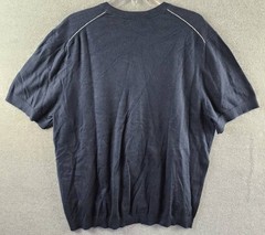 The Men’s Store at Bloomingdale’s Cashmere Blend Sweater Tee XL True Navy S/S
