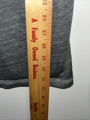 Buckle Black washed Henley Heather Gray Men Size large Tag less Athletic Fit