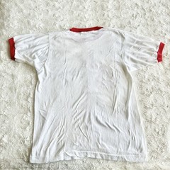 Vintage Lobster Ringer Shirt Tee Mens Medium White Red Screen Stars 80s Funny SS