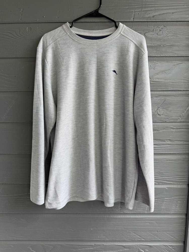 Tommy Bahama Men’s Long Sleeve Crew Neck Thermal Lounge Shirt