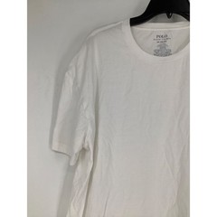 Polo Ralph Lauren Men’s 2XL White Classic Fit Crew Neck Cotton Preppy Tee I5-22