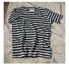 Bronson Breton Stripes T-Shirts Retro Short Sleeve French Marine Sailors Shirts