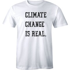 Climate Change Is Real – Save Our Planet There’s No planet B Men’s T-shirt Tee