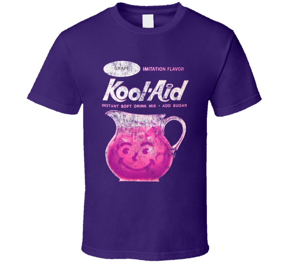 Grape Koolaid Retro Wrapper T Shirt
