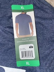 New Mens ORVIS Blue Tee Shirt Size XLarge