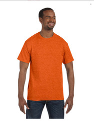 Gildan Mens G500 Premium Short Sleeve Heavy Cotton Plain Casual T-Shirt Pack 6