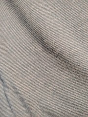 Uniqlo Airism Mens T-Shirt Striped School Work Casual Size S Charcoal