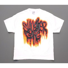 21 Savage T Shirt XXL White It’s All A Blur Tour Slaughter Gang Drake NEW *spots