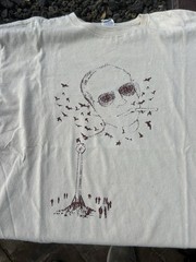 Vintage Hunter S Thompson Fear And Loathing T Shirt Vtg Ralph Steadman Art Gonzo
