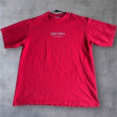 Shaka Wear Los Angeles Heavyweight T Shirt Men’s XL Red Short Sleeve Streetwear