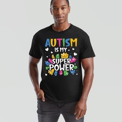 Autism Is My Superpower Autistic Unisex Tshirt